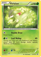 Virizion - 15/113 - Rare - Non Holo Deck Exclusive